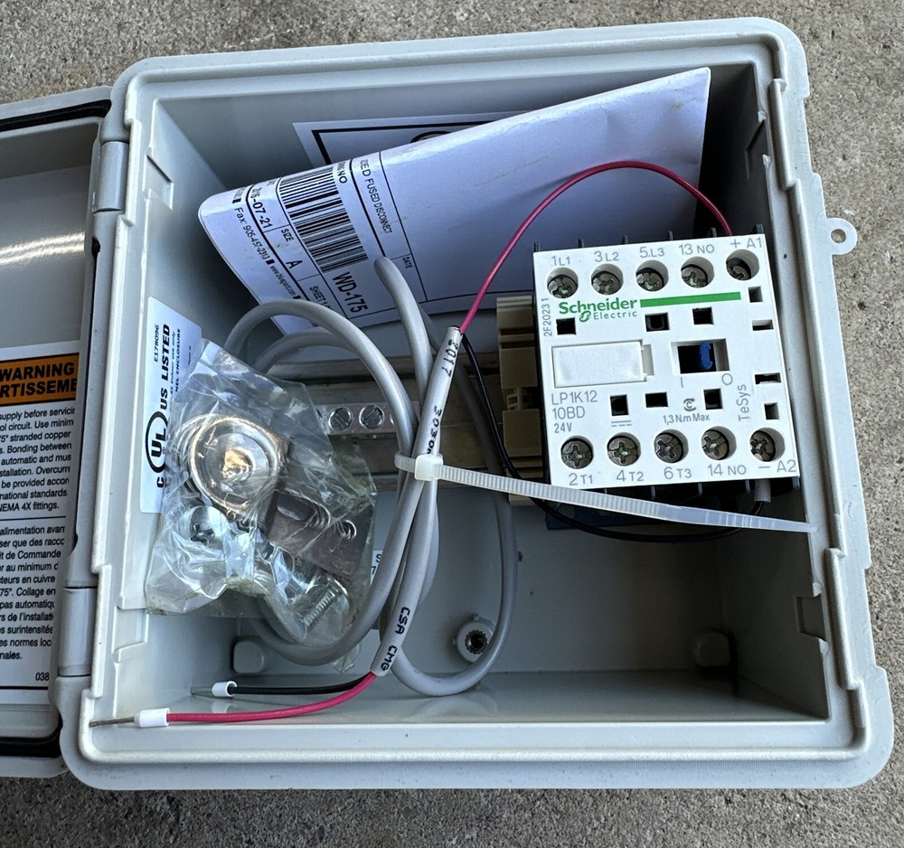 Blue Giant Contactor Junction Box for HVR-CB03