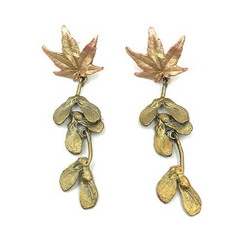 MICHAEL MICHAUD Japanese Maple Dangle Post Earring 3608