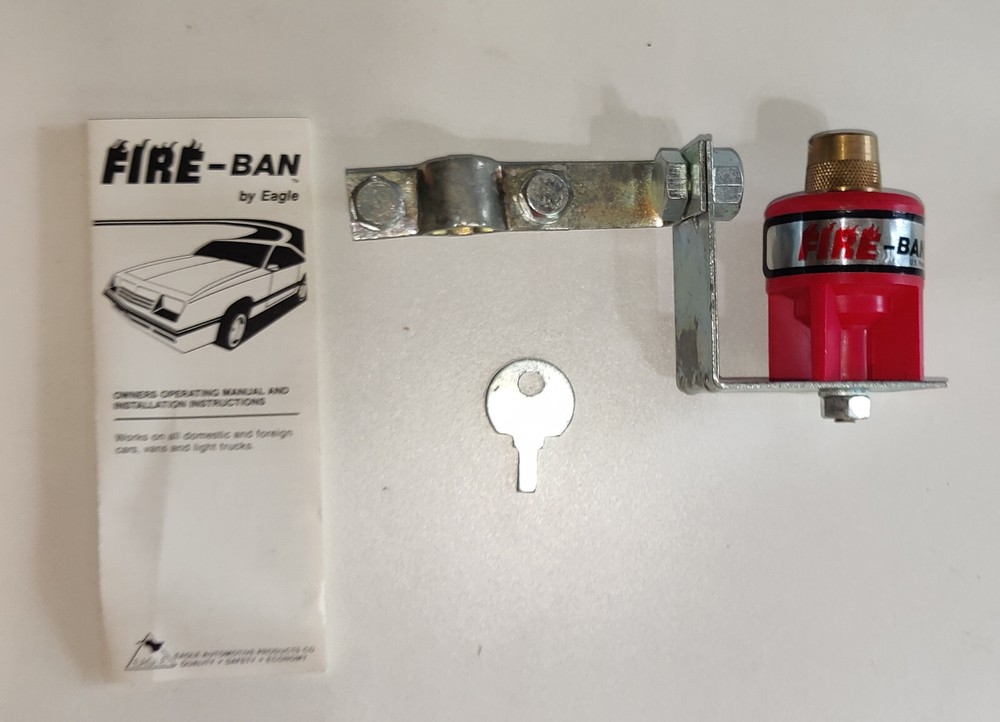 Fire-Ban by Eagle Battery Disconnect Anti-Fire Anti-Theft