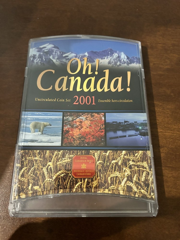 2001 royal canadian mint uncirculated sets