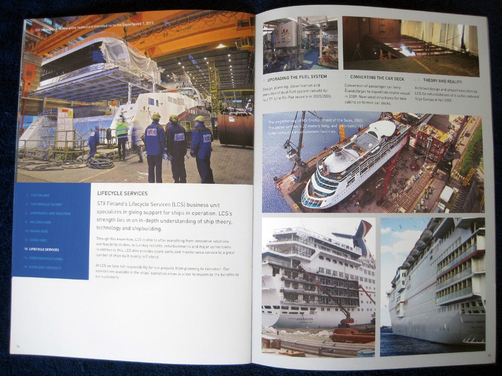 STX FINLAND -- Shipyard Brochure