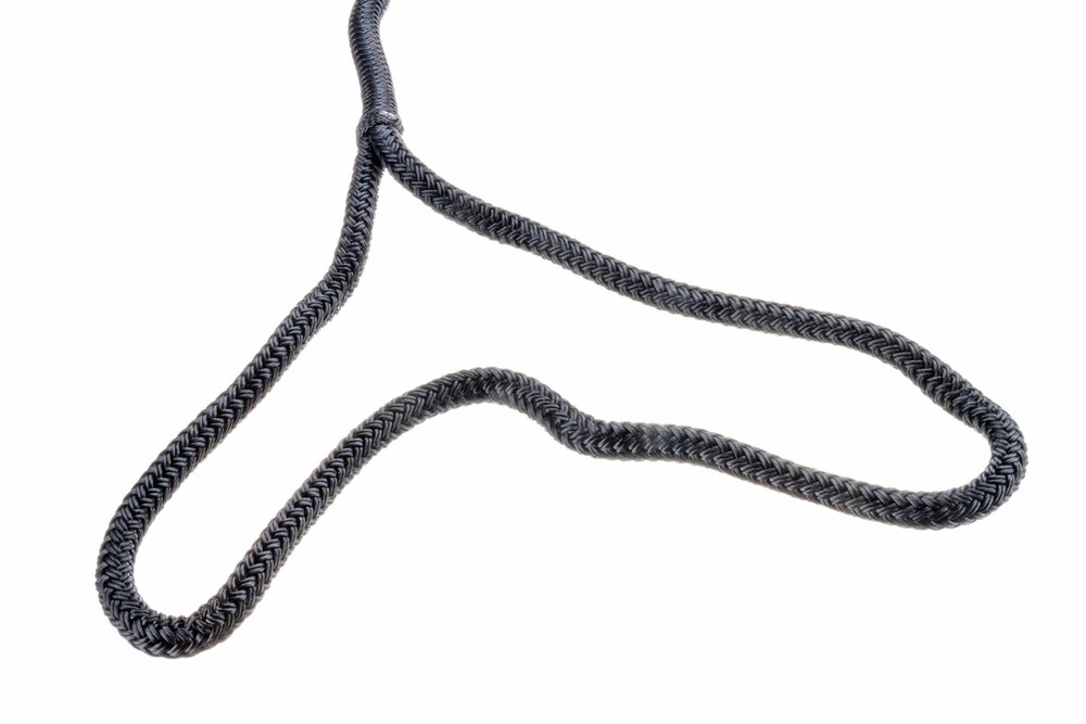 SEACHOICE Double-Braid Nylon Dock Line 3/8" x 20' 40271 Black