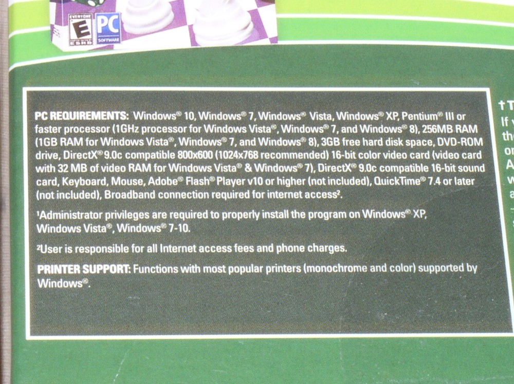 SEALED RETAIL ADVANTAGE ELEMENTARY STUDENT LEARNING CENTER GRADES K-5 WINOWS KEY
