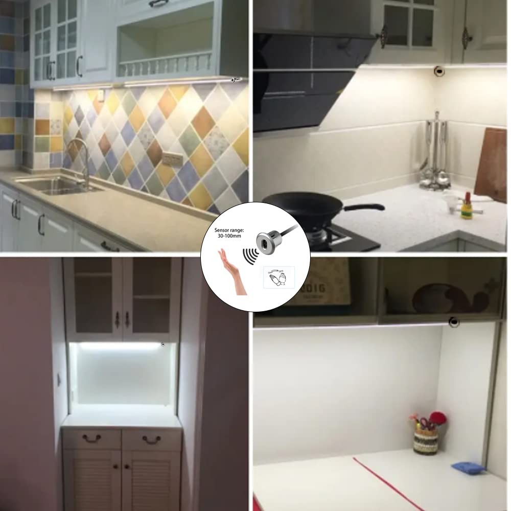 Motion Light Switch, IR Handwave Activated Dimmable Light Switch for Closet L...