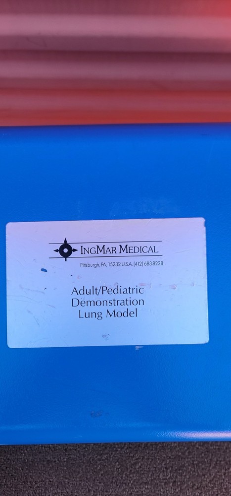 Pre-Owned IngMar Model SB 2000 Dual Compartment Lung Test Demo Simulator
