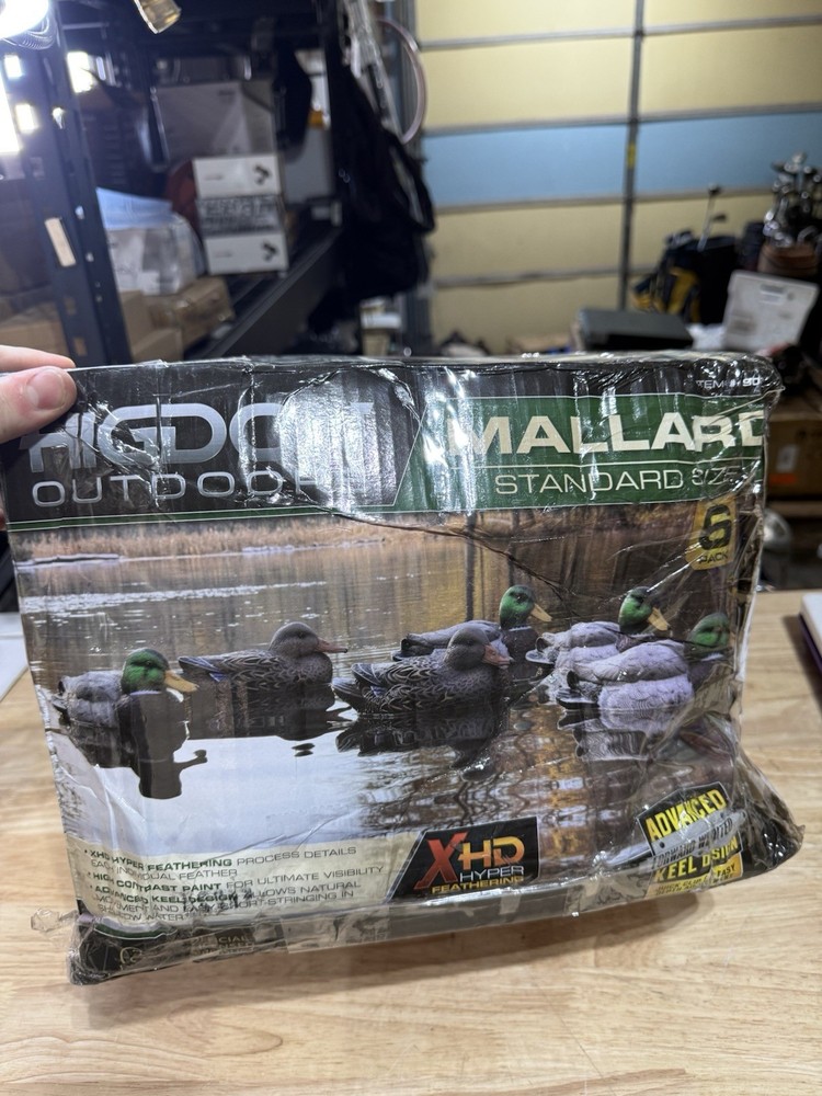 Higdon Outdoors Mallard Standard Size XHD Feathering 6 Pack