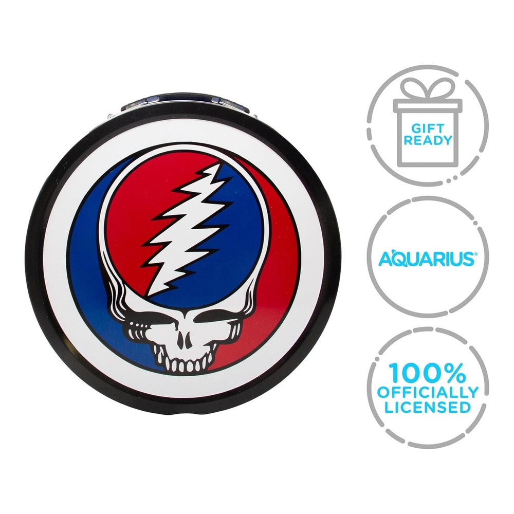 Grateful Dead Drum Shaped Tin Fun Box