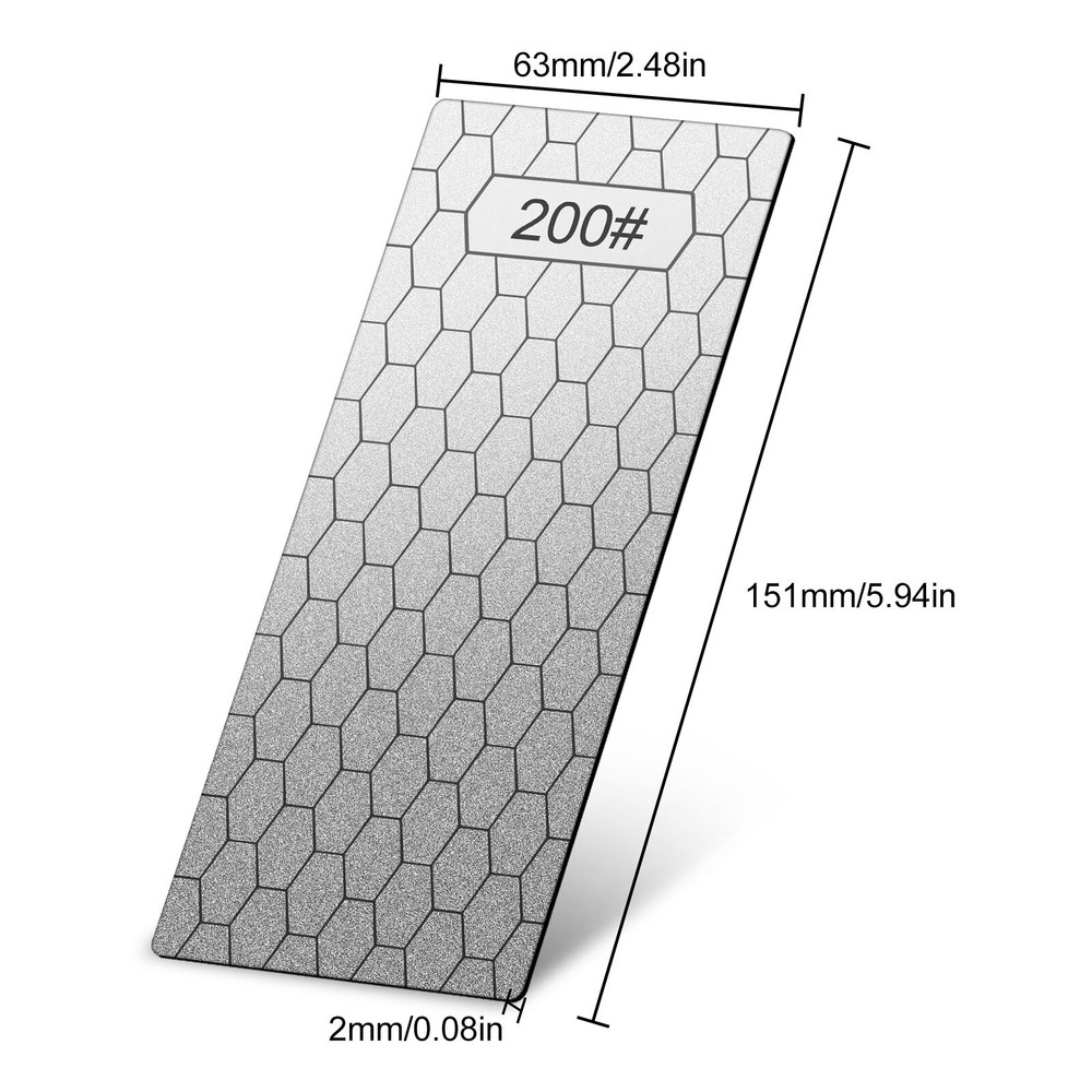 5pcs Diamond Sharpening Stone Knife Sharpener Grindstone Whetstone Kitchen Tools