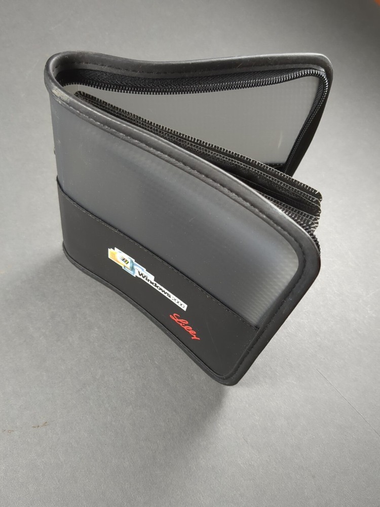 Microsoft Windows 2000 Eli Lilly Logo 12 CD Wallet Branded Tech Memorabilia