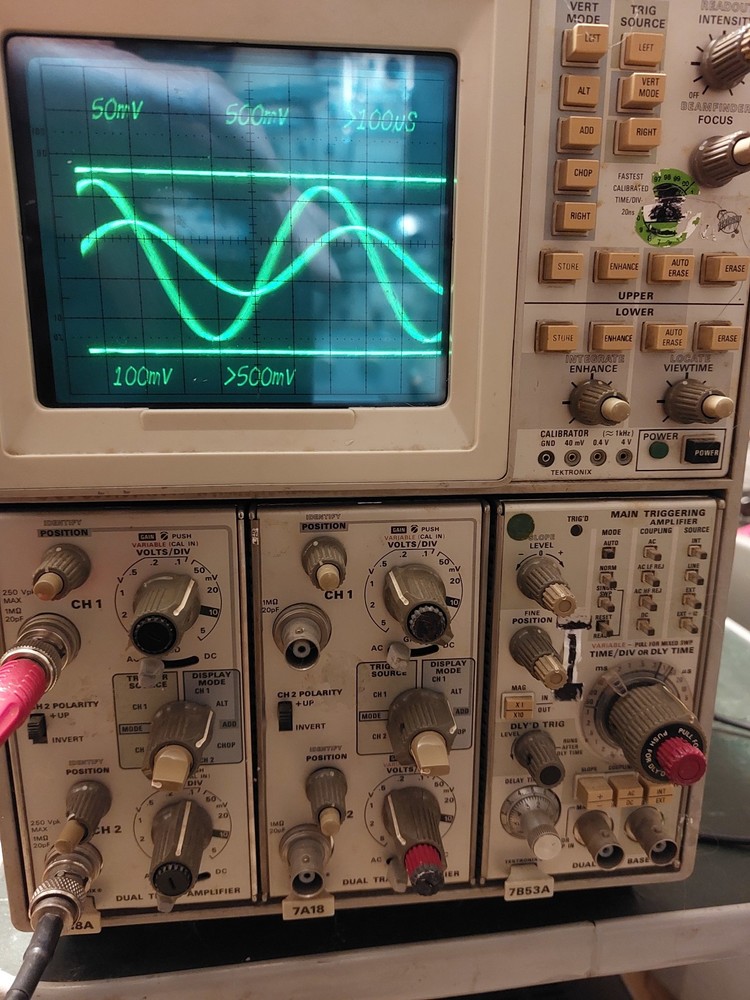 Tectronix 7313 Storage Oscilloscope Oscilloscope