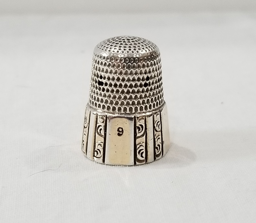 Sterling Silver Thimble Size 9