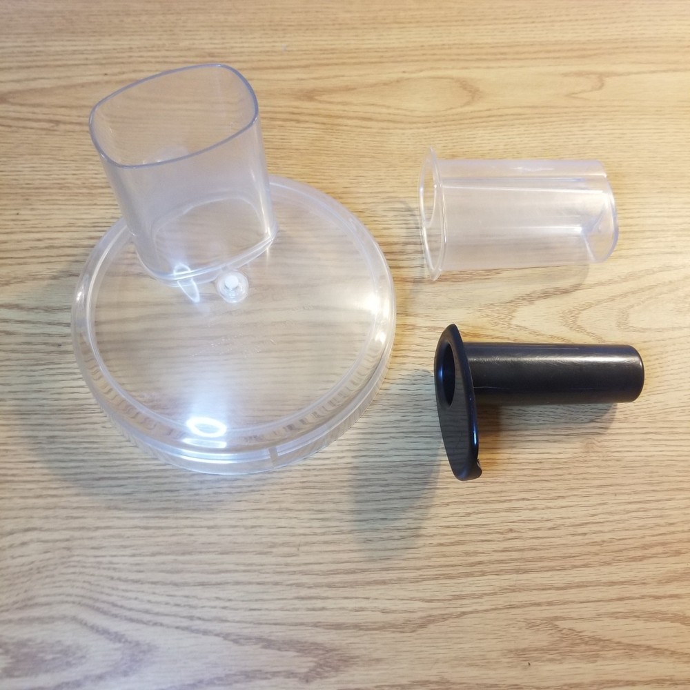 KitchenAid Lid Pusher KFP750 Food Processor Replacement Parts Clear Plastic
