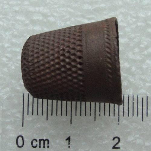 Antique Old Brass Thimble M