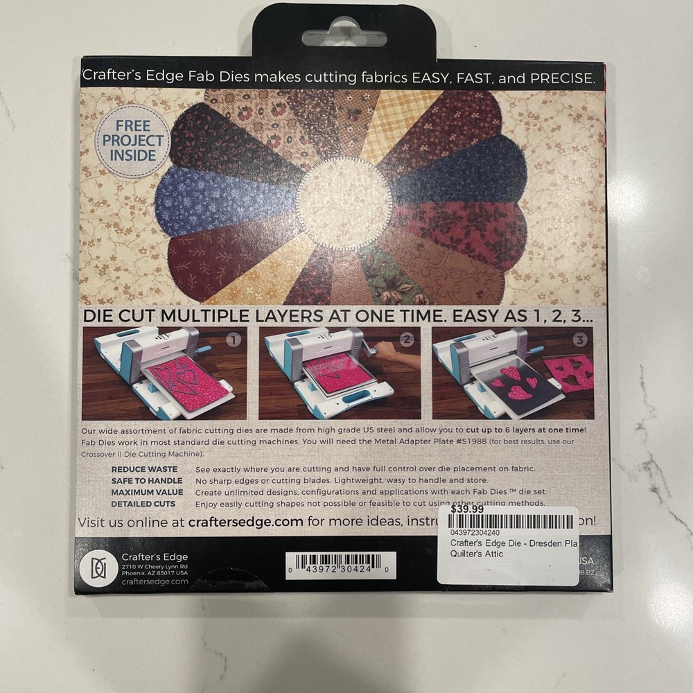 Crafters Edge Fabric Dies Lot