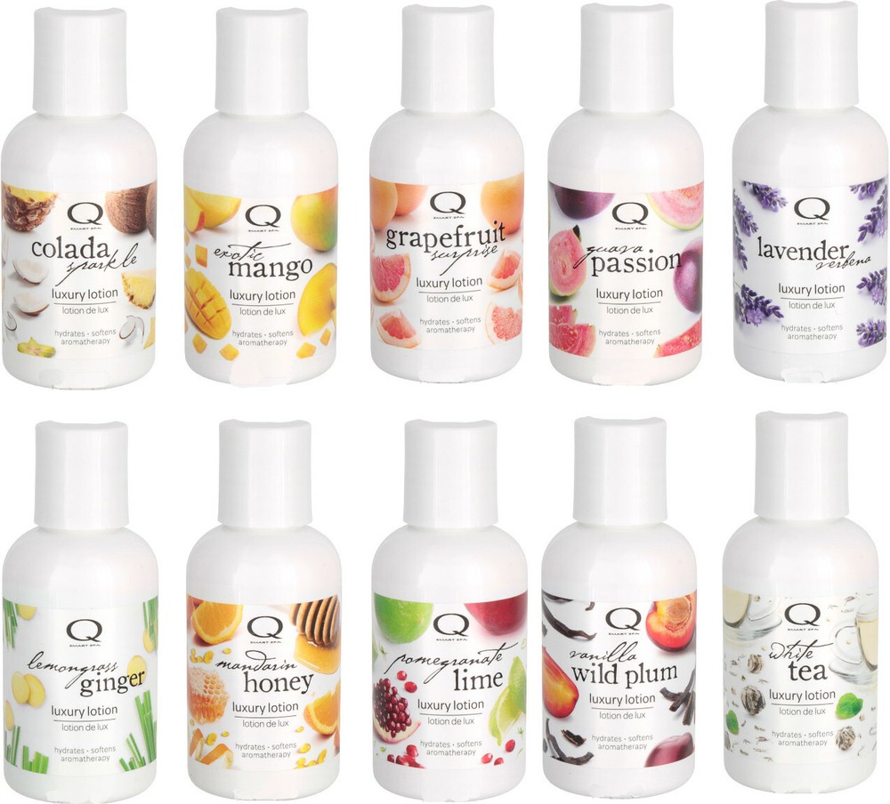 Qtica Smart Spa Luxury Lotion 2 oz. Travel Size.