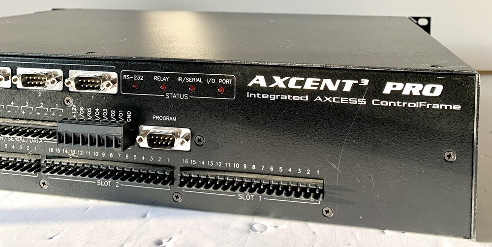 AMX Panja Axcent 3 Pro Integrated Axcess Multi-Port Control Frame