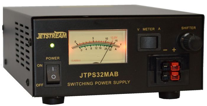Jetstream JTPS32MAB - 30 Amp /13.8 Volt Power Supply Power Pole & Binding Post