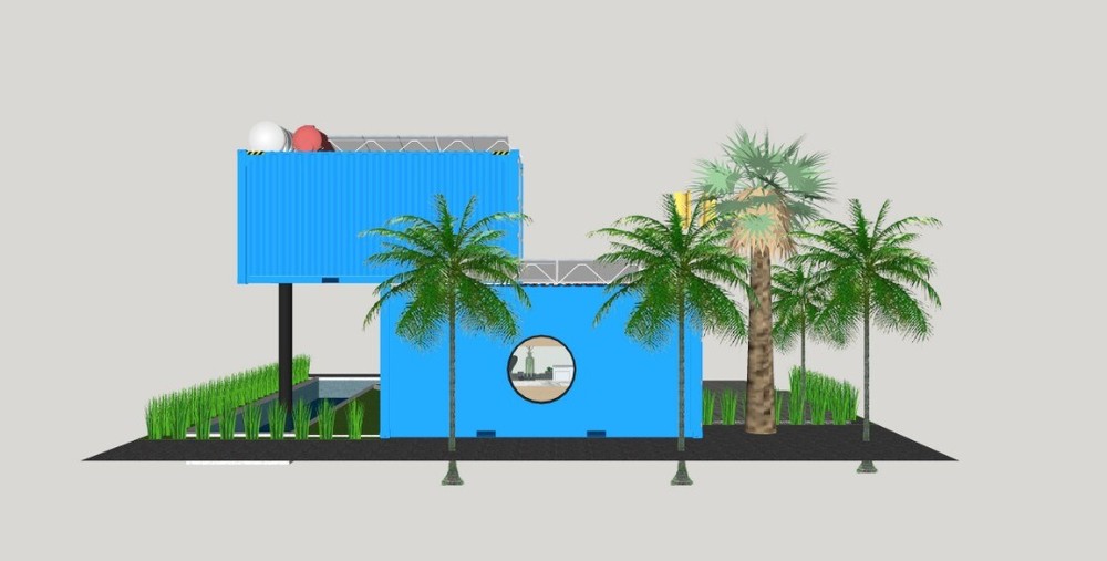 Desert Palms #33 Shipping Container Home Catalog L40'