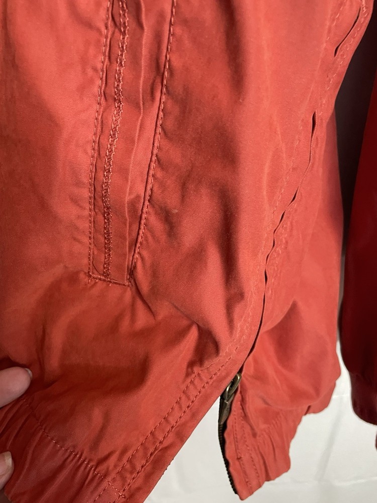Tommy Bahama Men’s Size Large Windbreaker Pull Over Light Red Golf 5742