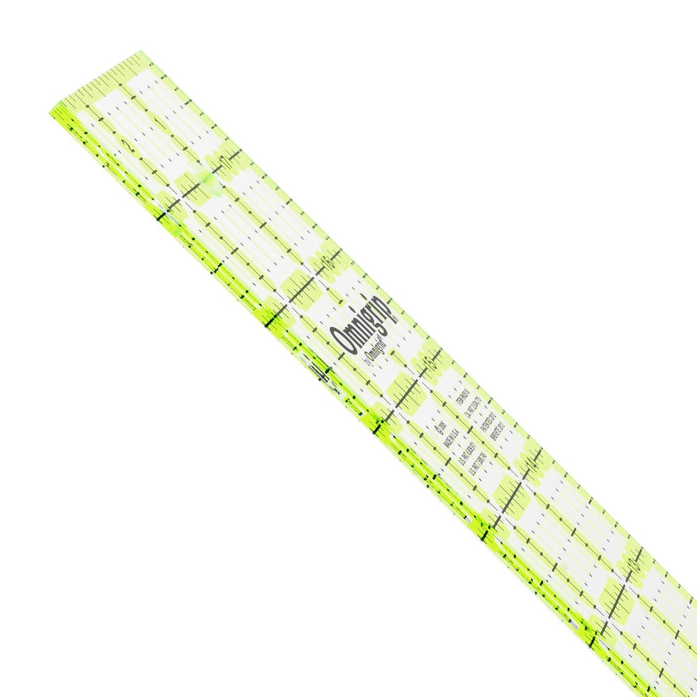 Omnigrip Ruler, 3-½" x 3-½", Green