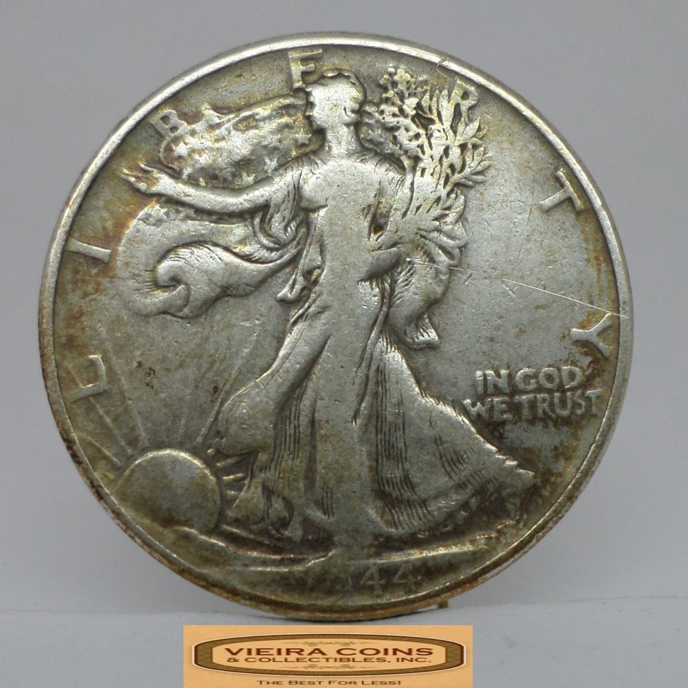 1944 Walking Liberty Half Dollar, 90% Silver - #C58415NQ
