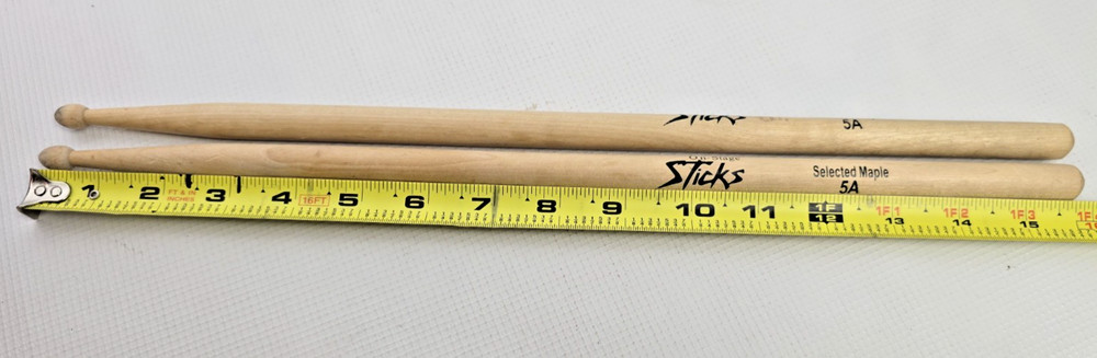 On-Stage Stands 5A Nylon Tip Maple Drumsticks