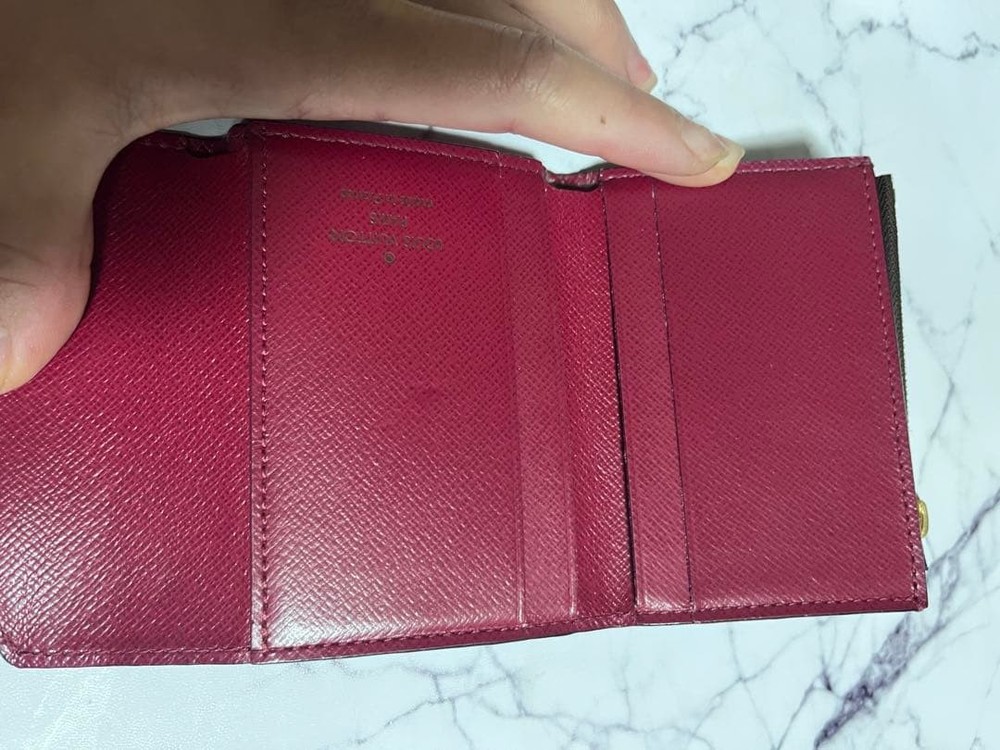 LOUIS VUITTON Tri-Fold Wallet Excellent Condition