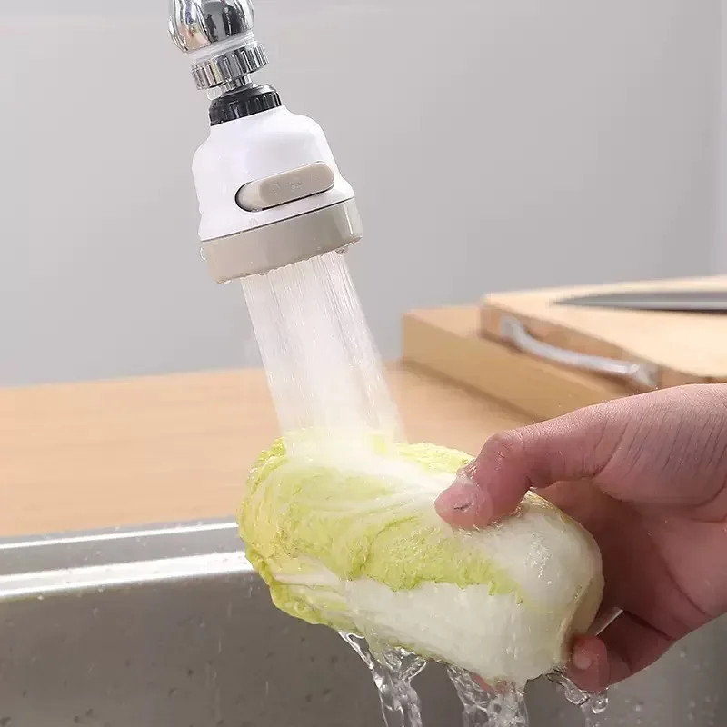 Faucet Aerator Moveable Flexible Tap Head Shower Diffuser 3 Modes For Kitchen Ba