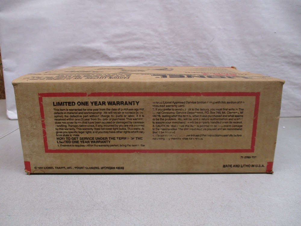 Lionel RS-I Transformer