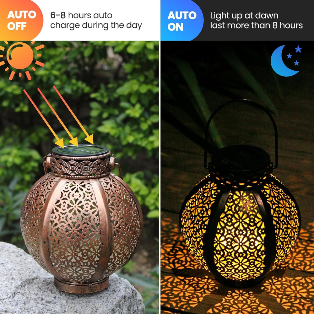 4 Pack Solar Light Replacement Top, 2.76 Inch Waterproof Solar Lantern Light Par