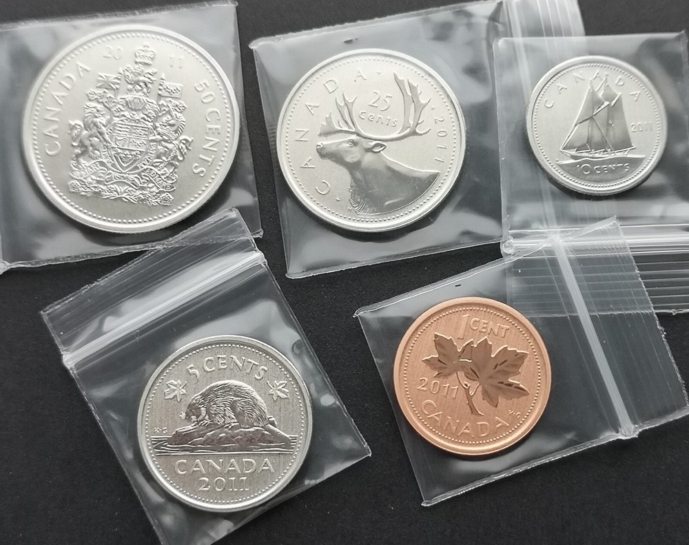 ***  CANADA  2011  SPECIMEN  COINS  SET  ***