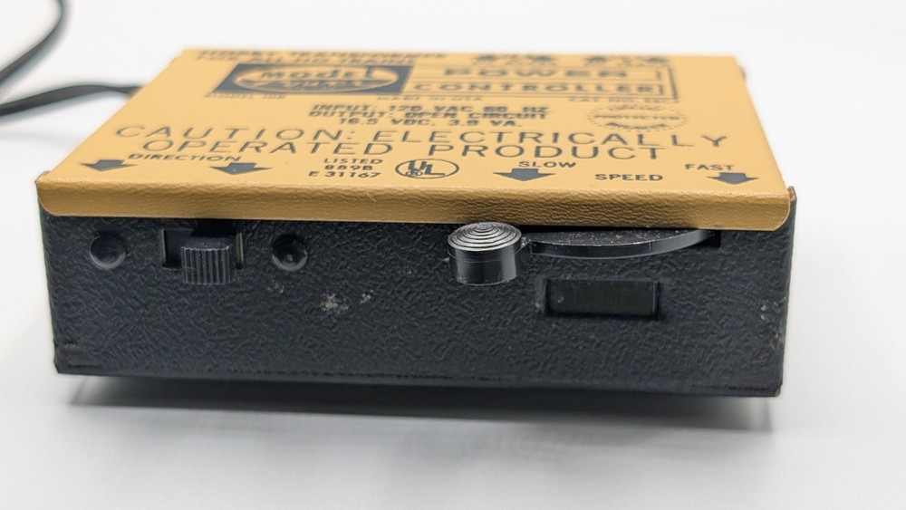 Model Power 100 Vintage 1977 Ho Scale Train Controller F/SH - Untested