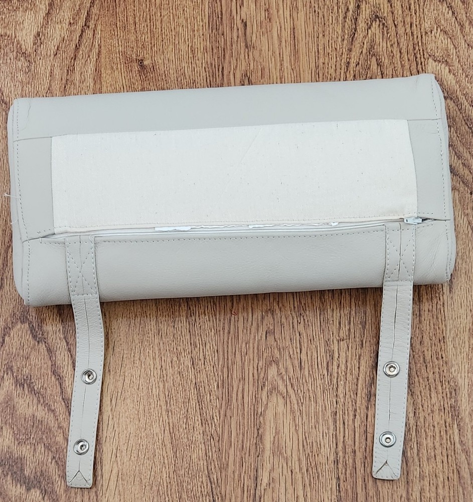 Ikea Leather Headrest Cream / Ivory , Missing Tags