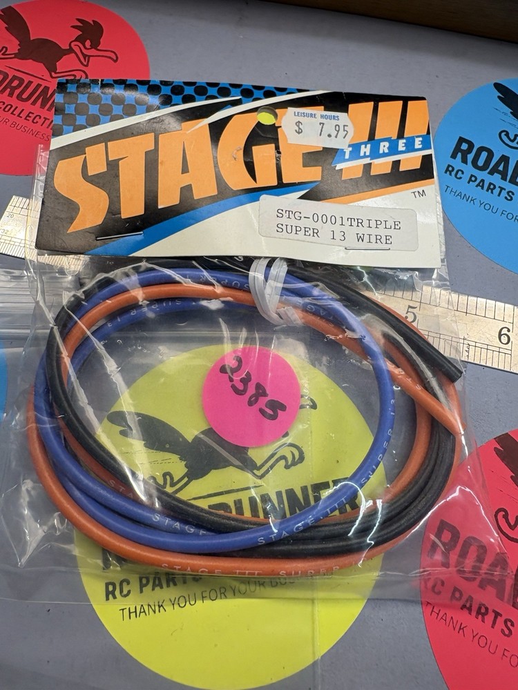 STAGE THREE STG-0001 TRIPLE SUPER 13 WIRE / HIGH PERFORMANCE / OPENED PACKAGE