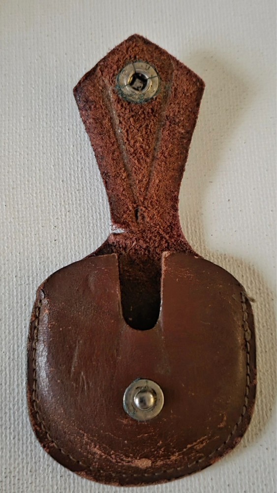 Antique Folding Pocket Monical / Magnifying Glass with Case