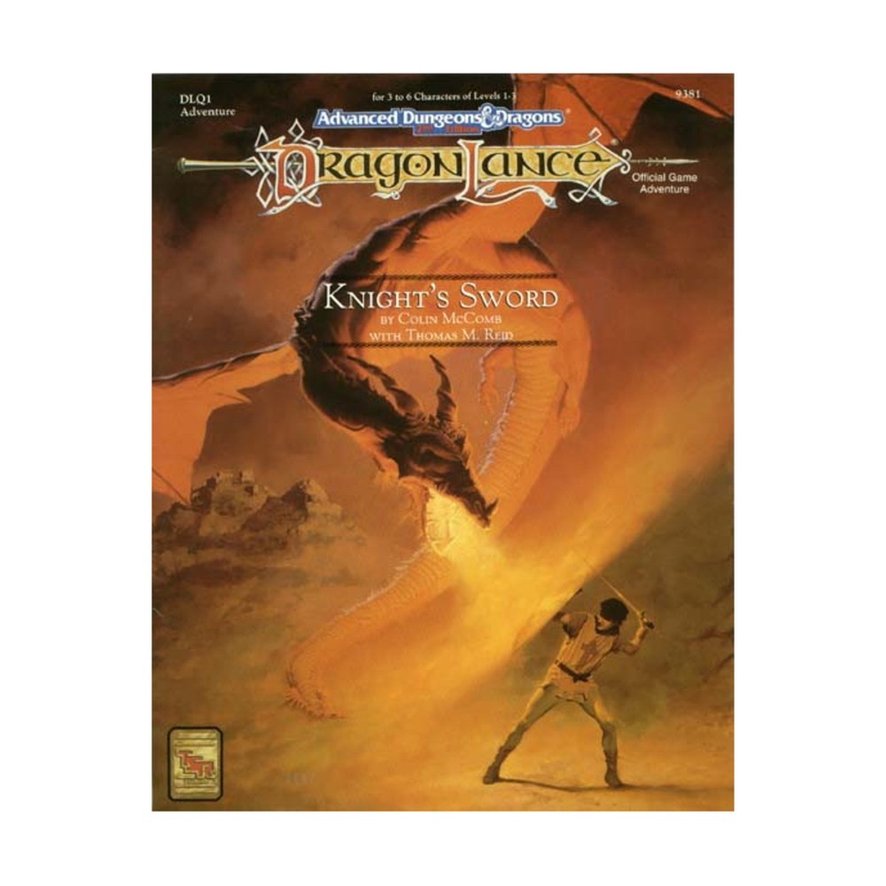 TSR Dragonlance Knight's Sword Fair+