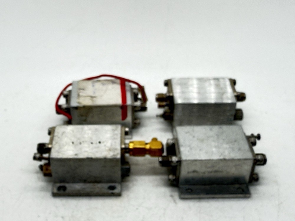Lot of 4 RF Microwave Amplifier Modules