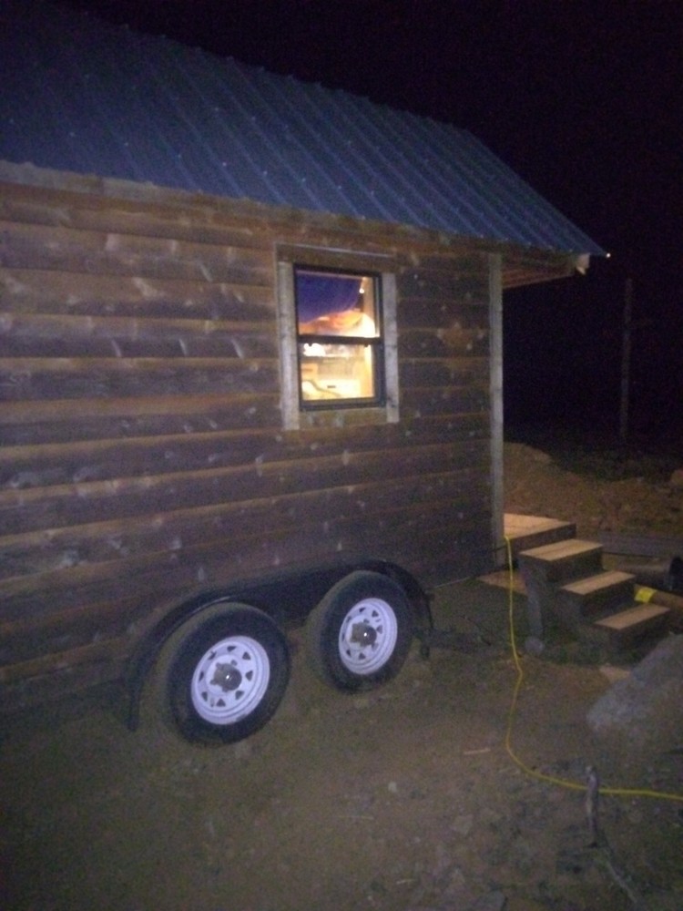 Vintage tiny home on wheels