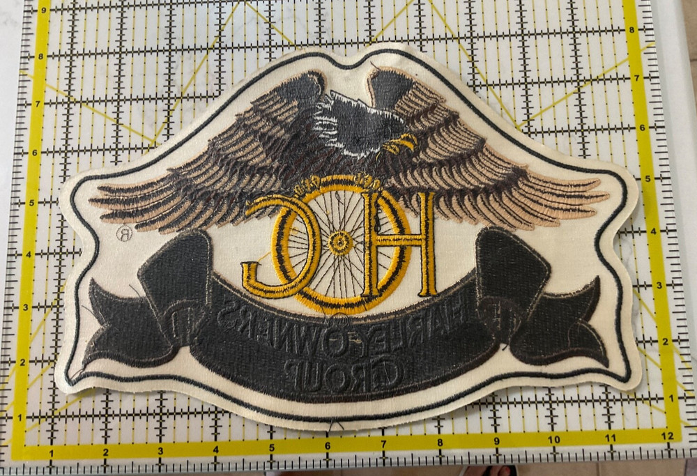HARLEY DAVIDSON OWNERS GROUP, REFLECTIVE NEVER USED/ VINTAGE