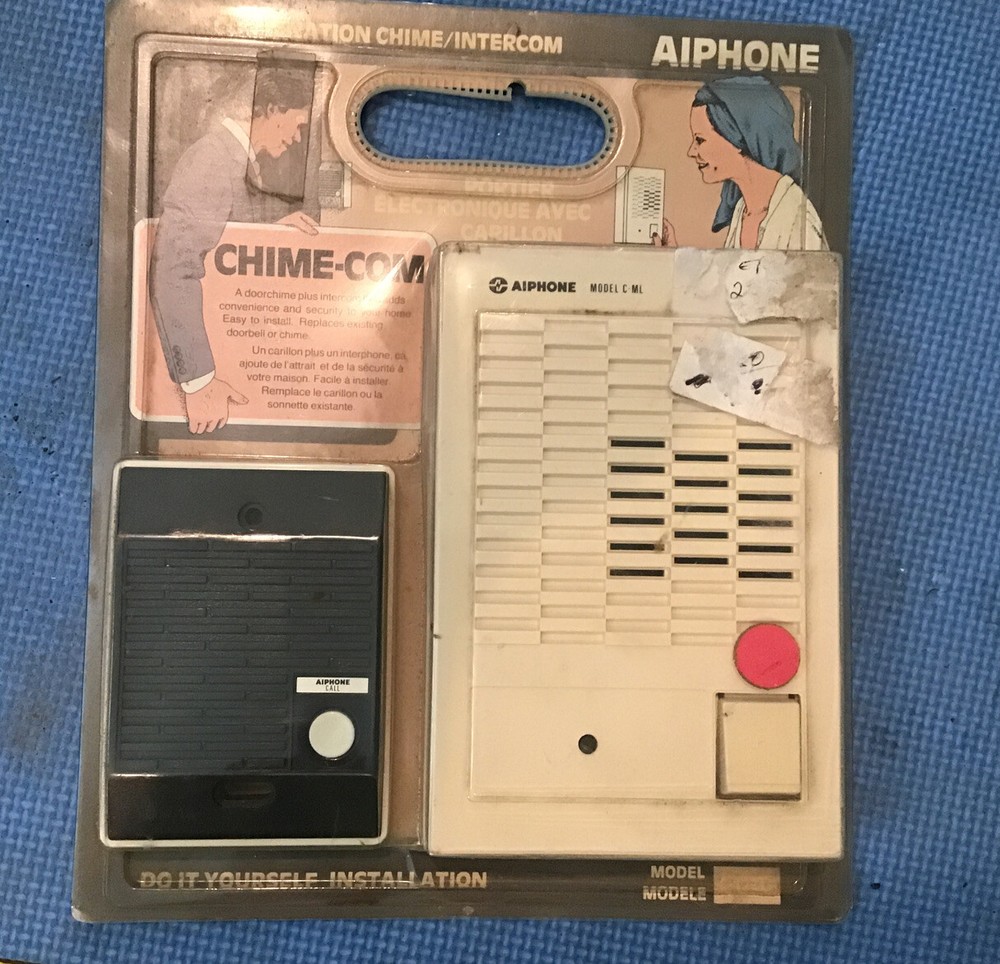Aiphone C-123LP Package C-ML/A Master Intercom PTT Chime-Com NEW NOS SEALED
