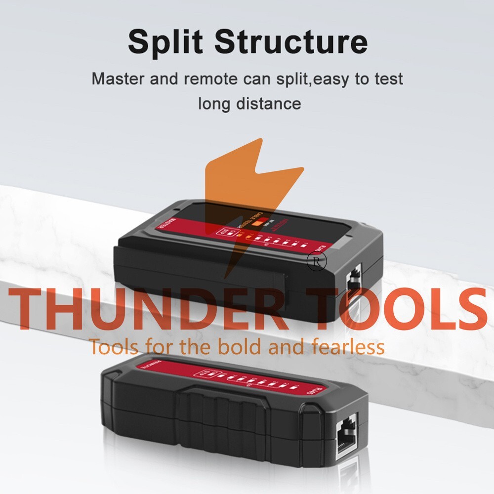 Thunder Tools NOYAFA NF-466 Network Cable Tester POE Wire Checker Launcher