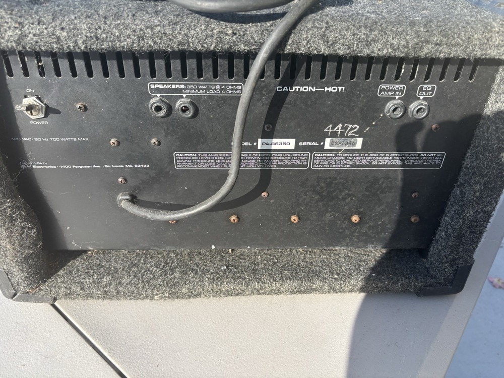 Pa-b6350 Powered Mixer
