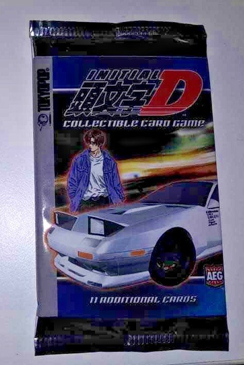 Initial D Trading Card Booster Pack (11 cards)