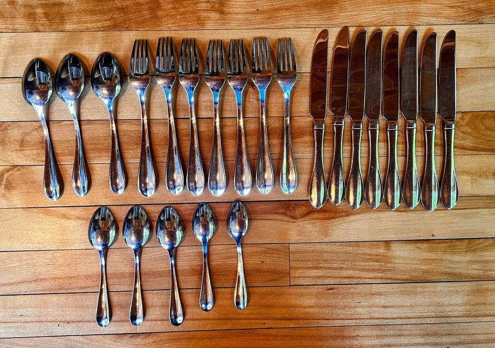 Hampton Silversmiths Argent HSV223 Mixed Flatware Lot 23 Pieces