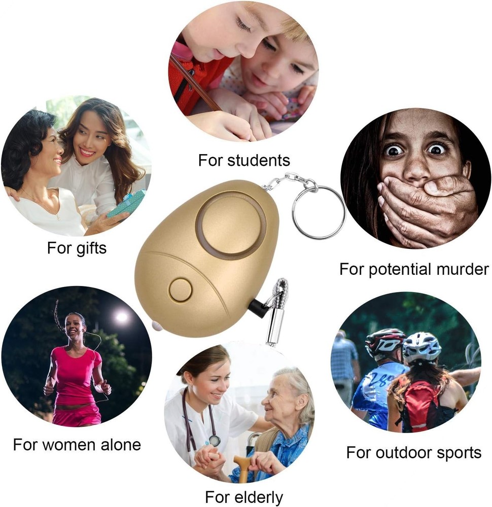Safe Sound Personal Alarm 6 Pack - Multi