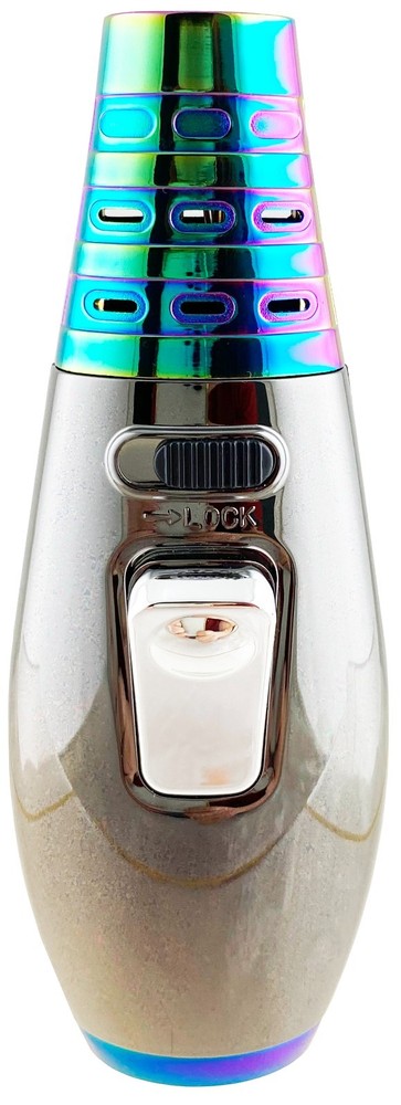 Dual Flame Butane Torch Lighter Refillable Adjustable Windproof Gas Lighter cook