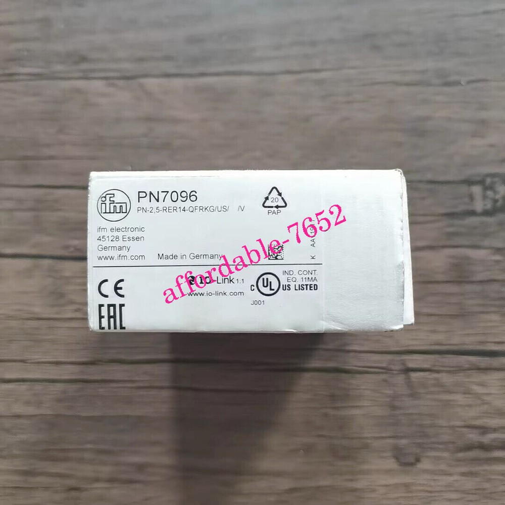 NEW IFM PN7096 Pressure sensor DHL or FedEx