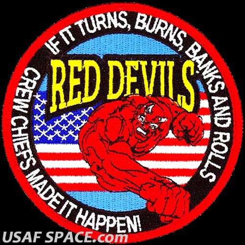 USAF 434TH FIGHTER TRAINING SQ RED DEVILS Laughlin AFB