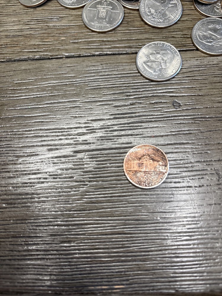 Jefferson nickel On Cent Planchet Error 1988