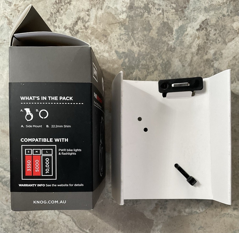 Knog PWR Side mount - New in box